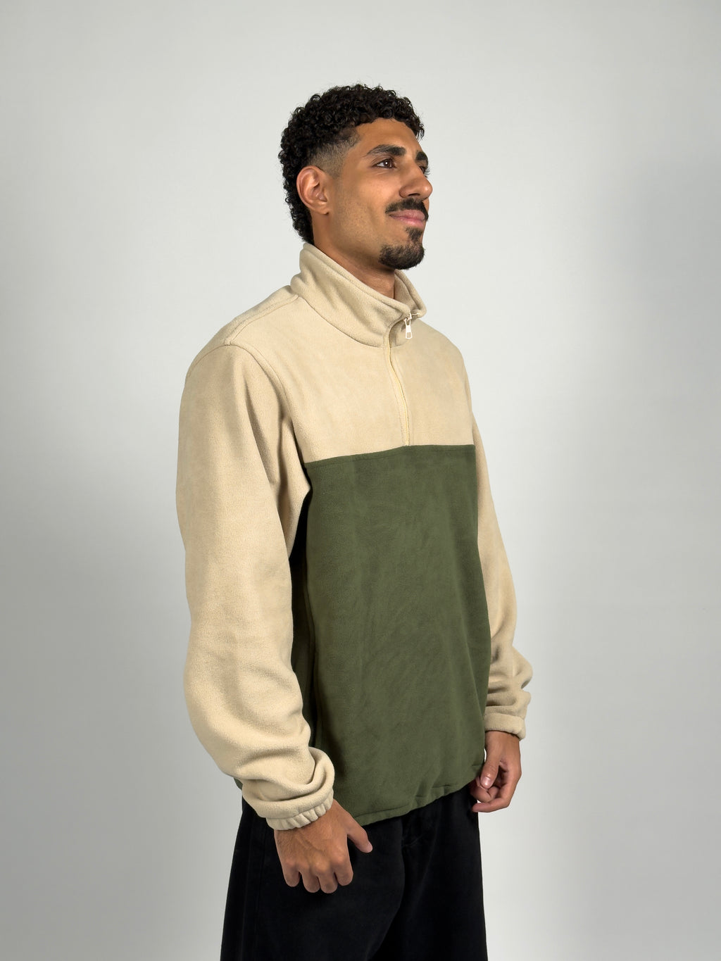 Fleece Quarter Zip - Earth