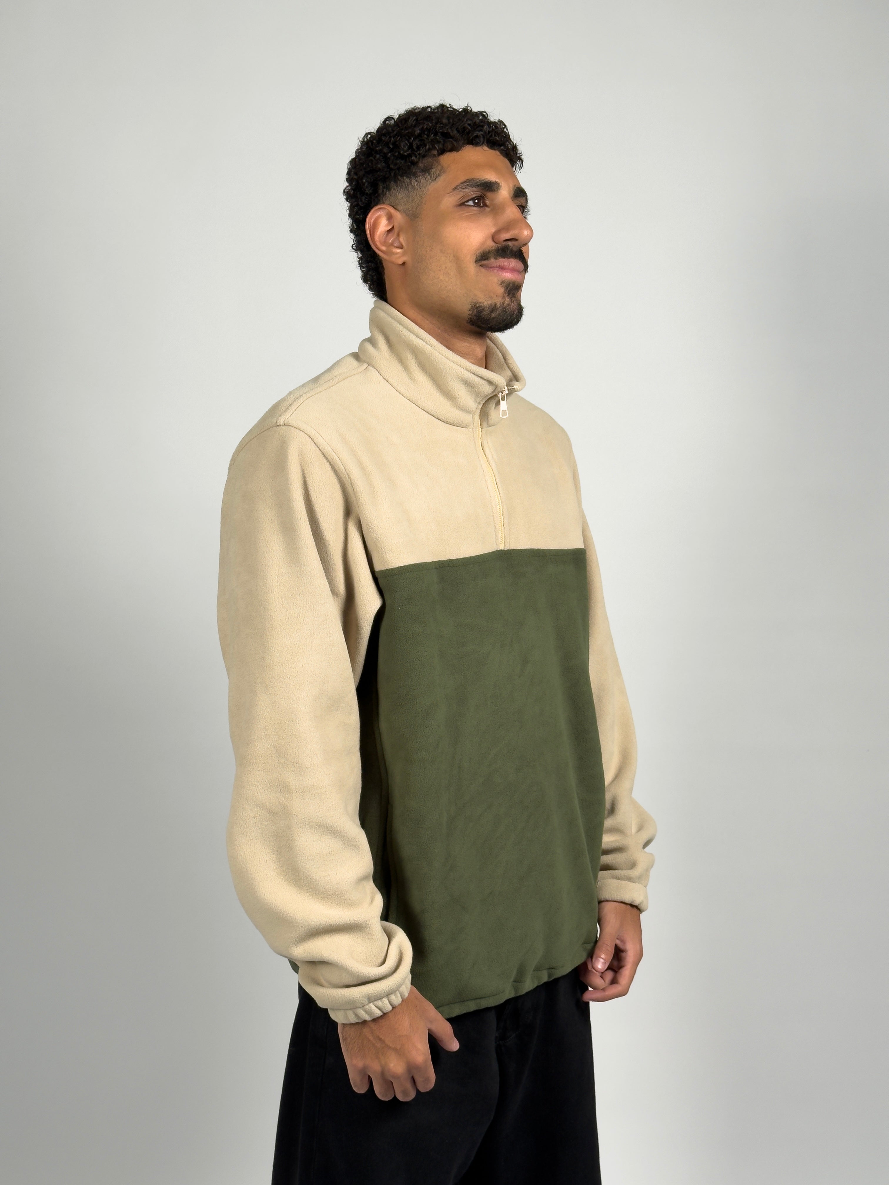 Fleece Quarter Zip - Earth