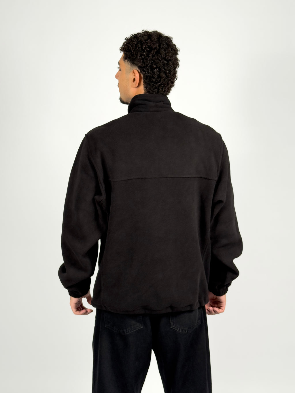 Fleece Quarter Zip - Blackout