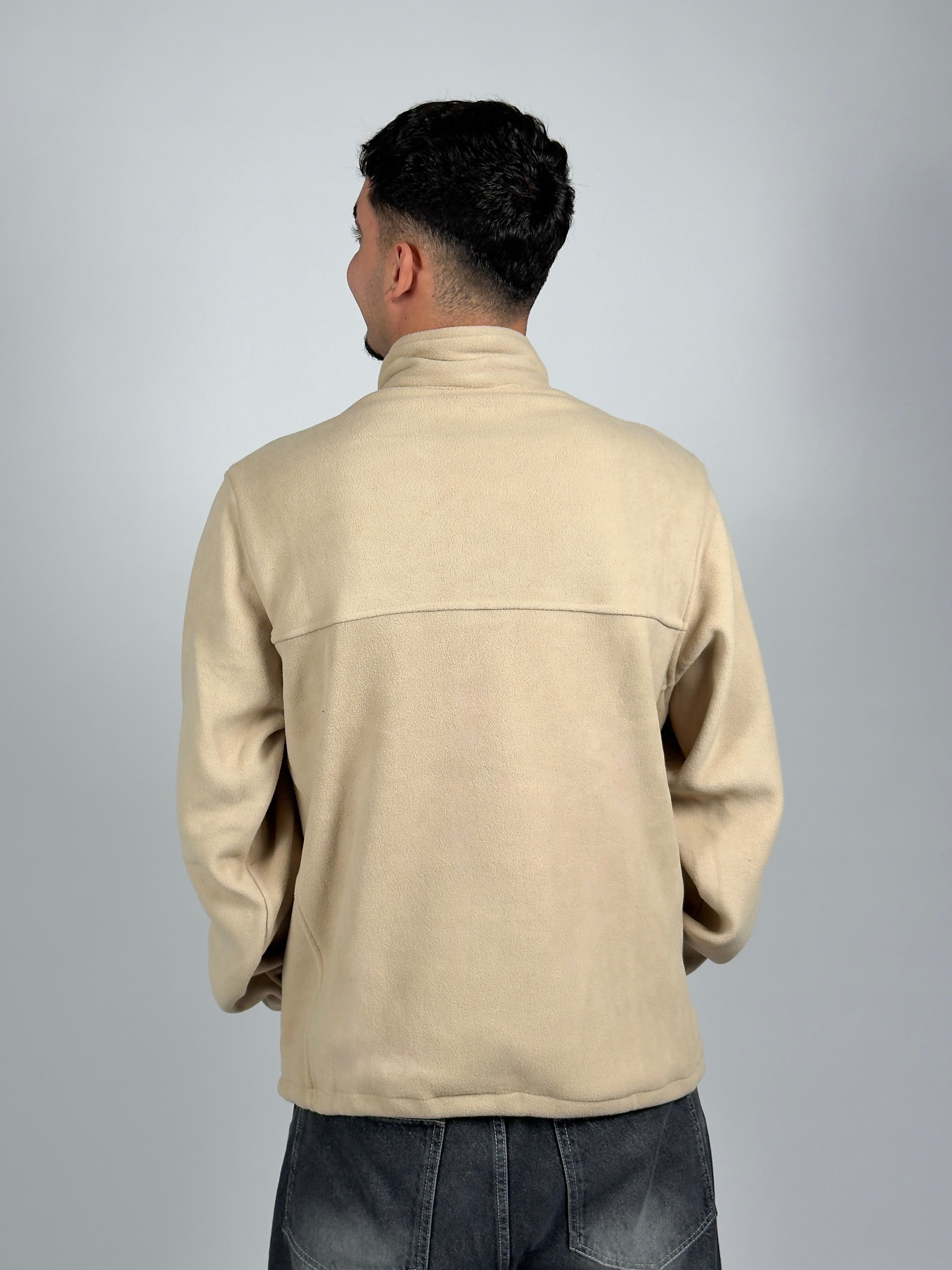 Fleece Quarter Zip - Sandtone