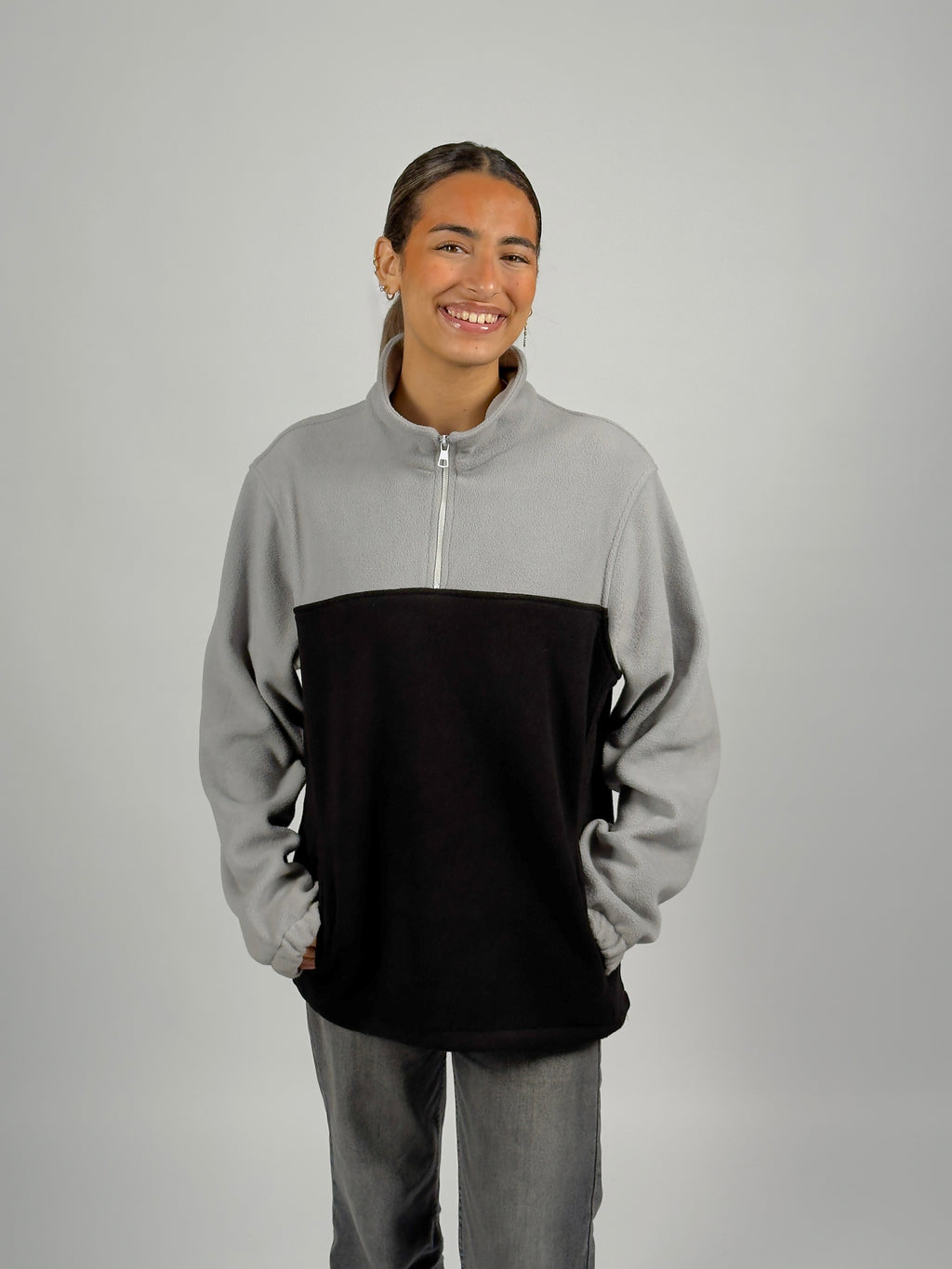 Fleece Quarter Zip - Graphite