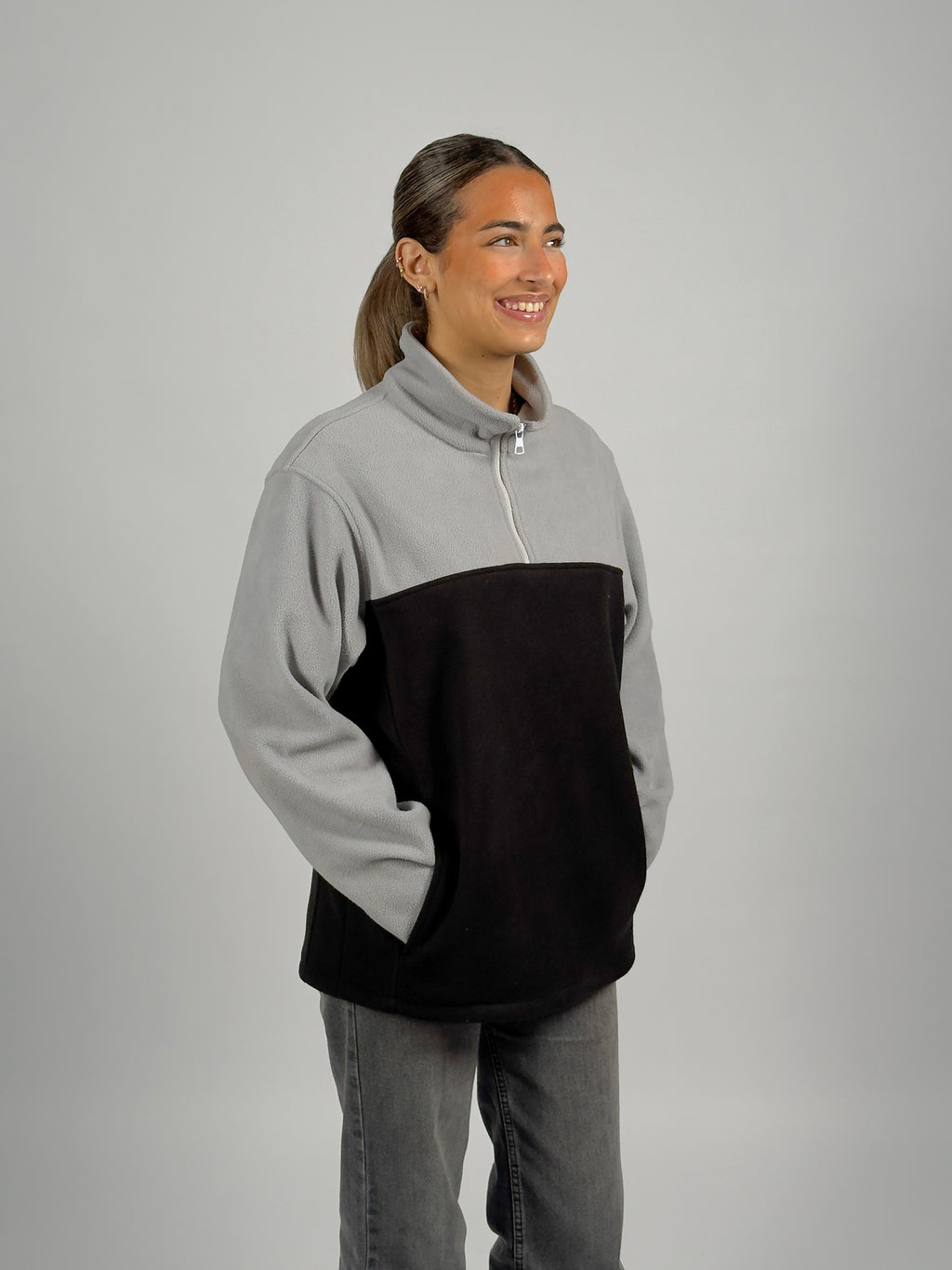 Fleece Quarter Zip - Graphite