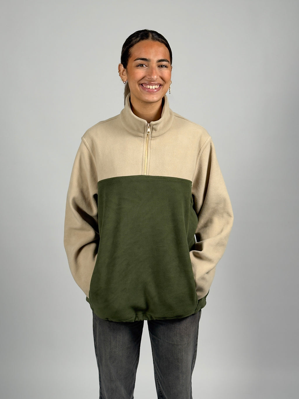 Fleece Quarter Zip - Earth