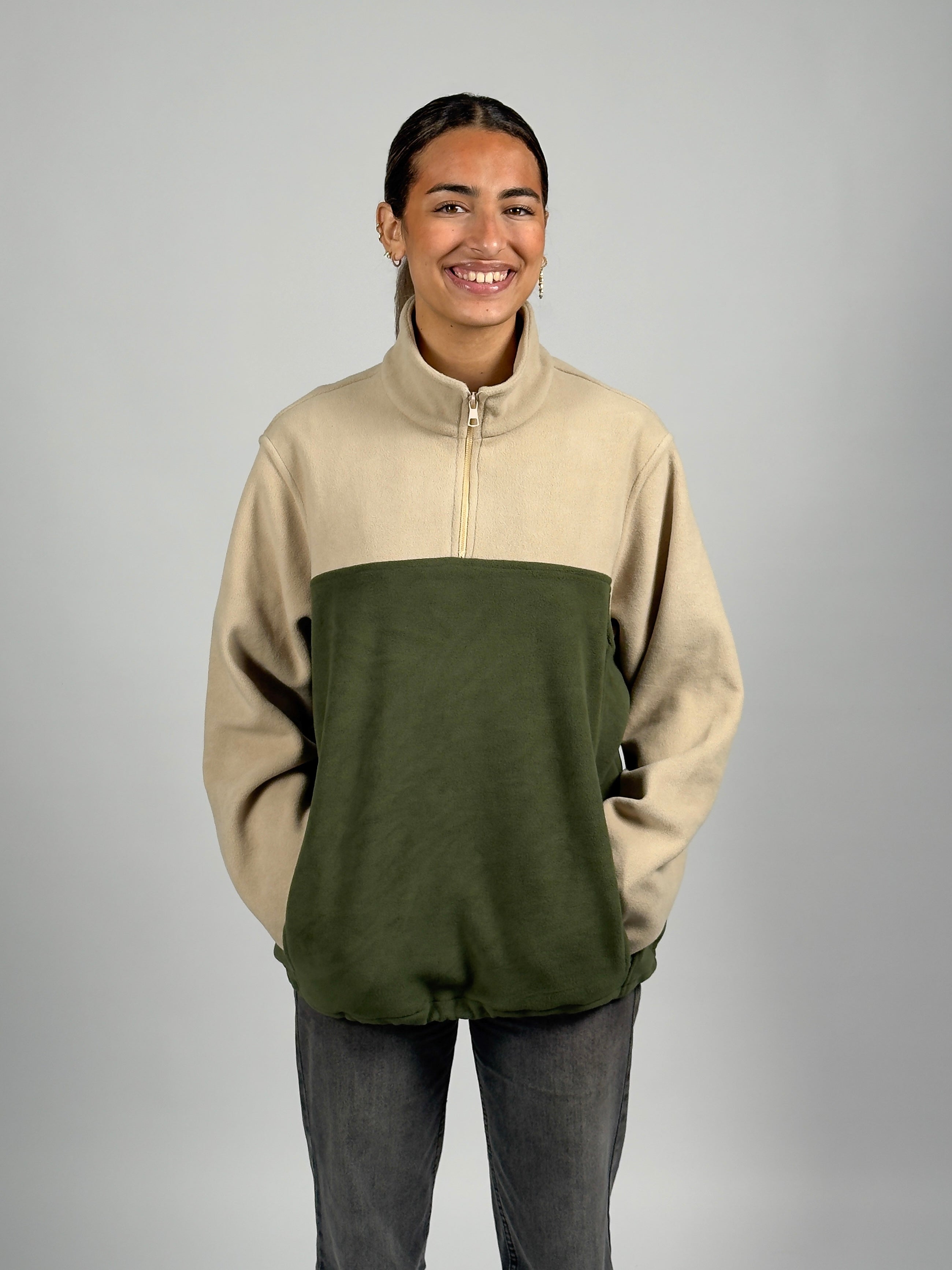 Fleece Quarter Zip - Earth