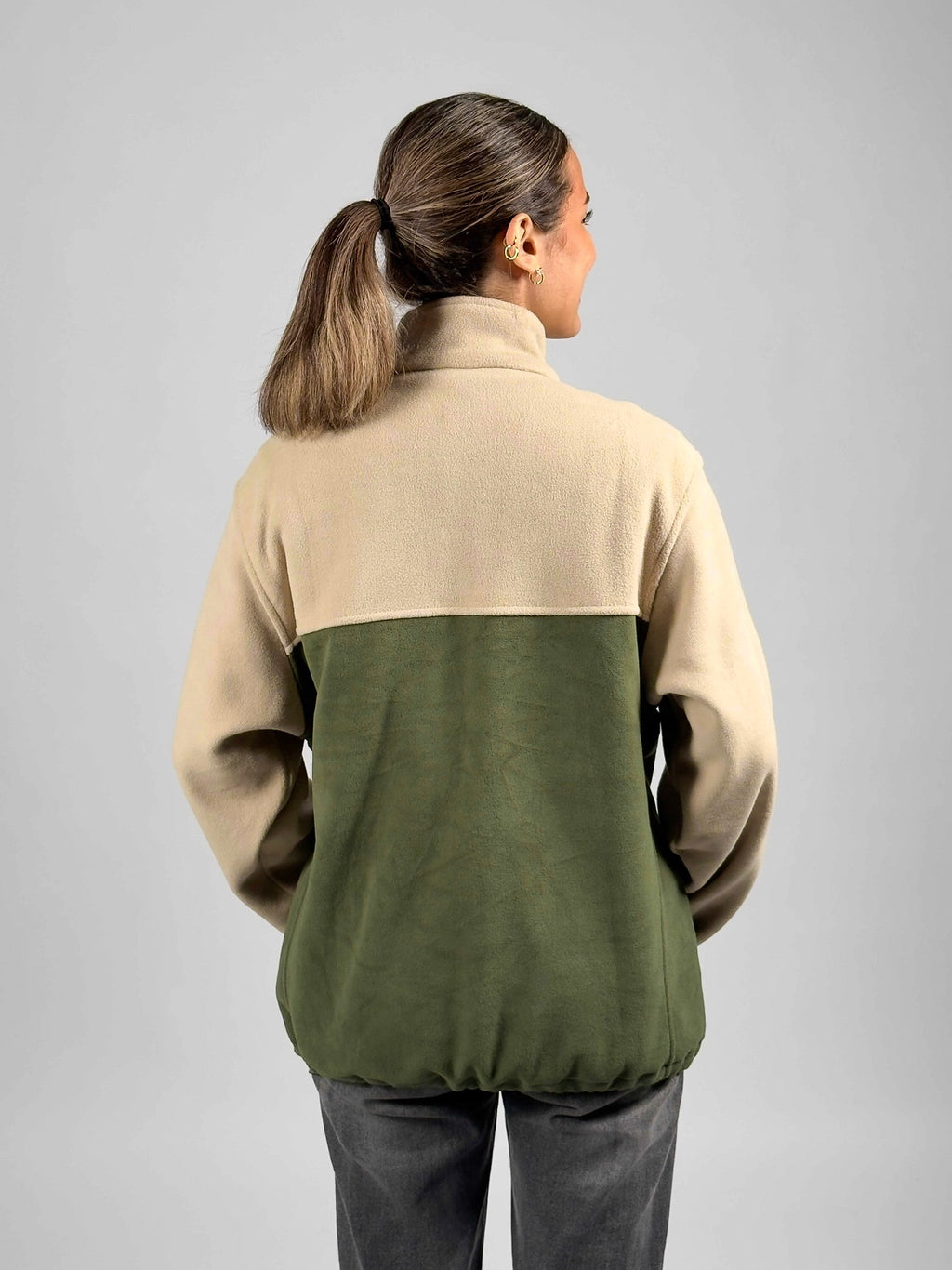 Fleece Quarter Zip - Earth